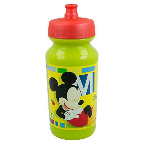 Stor Mickey Trinkflasche 340 ml, grün / rot 44202 von Stor