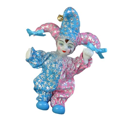 7 "Süßes Porzellan Triangel Puppen Harlequin Puppen Figuren Spielzeug Tränen Angell Modelltisch Ornamente Für Home Dekoration Italienische Eros Doll 7 "Süßes Porzellan Triangel Puppen Harlequin Puppen Figuren Spielzeug Tränen Angell Modelltisch Ornamente Für Home Dekoration Italienische Eros Doll von Storage Bag