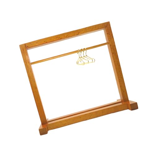 Dollhouses Kleidung Rack Realistische Dollhouses Kleidung Bügel Realistisches Spiel 1:12 Modell Größe Spielzeug Miniaturzubehör Möbelkleidung Rack Bulk Dollhouses Kleidung Rack Realistische Dollhouses Kleidung Bügel Realistisches Spiel 1:12 Modell Größe Spielzeug Miniaturzubehör Möbelkleidung Rack Bulk von Storage Bag
