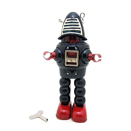 Storage Bag Uhrwerk Spielzeug Roboter Figur Tisch Aufziehspielzeug Feder Eisen Statue Spielzeug Geburtstagsgeschenk Junge Mädchen Partygeschenke Pub Ornament von Storage Bag