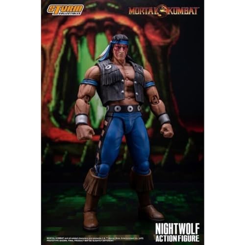 Storm Collectibles Mortal Kombat Figur 1/12 Nightwolf 18 cm von Storm Collectibles