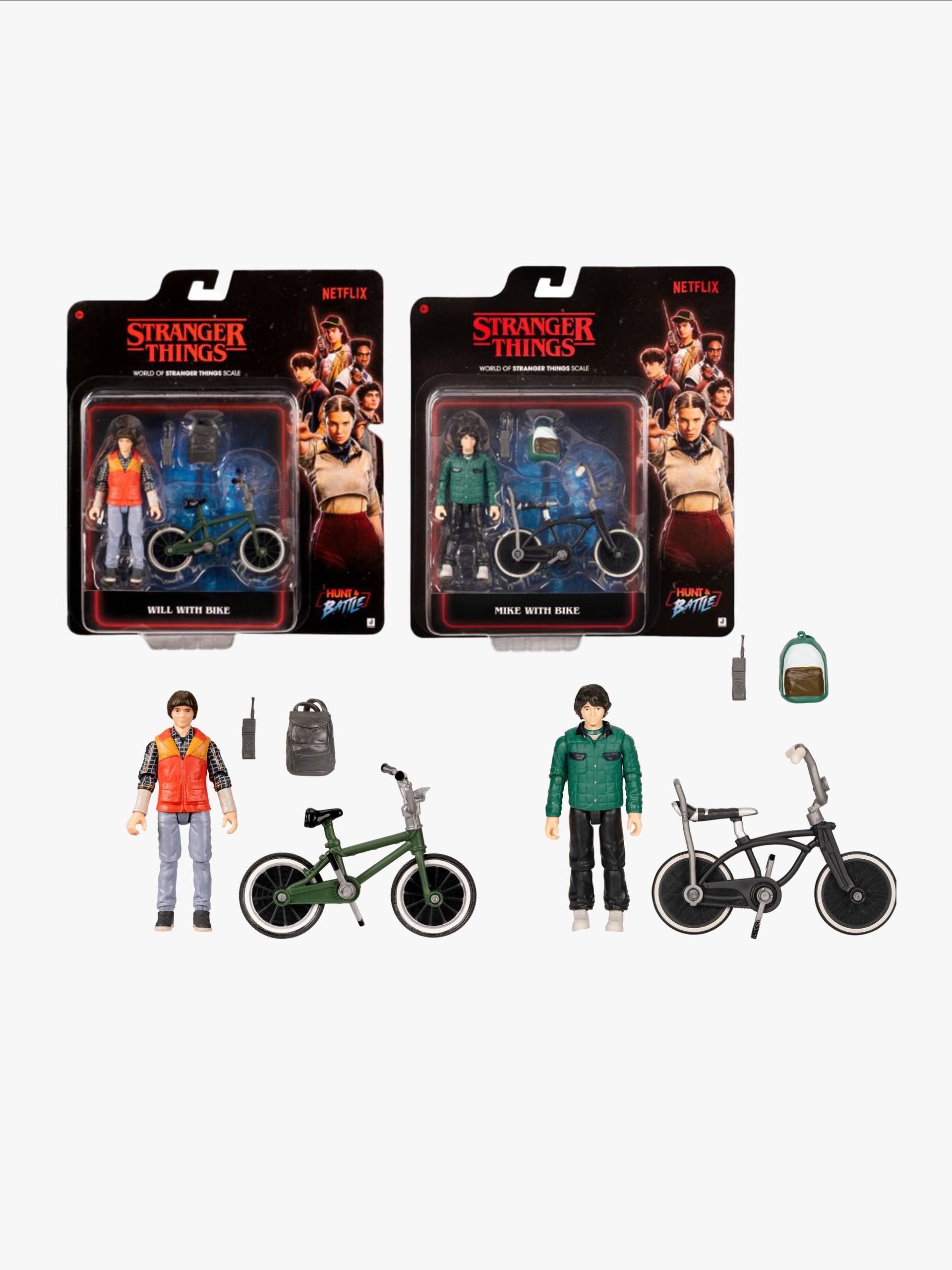 Stranger Things Sammelfiguren & Fahrrad, Gemischt Stranger Things Sammelfiguren & Fahrrad, Gemischt von Stranger Things