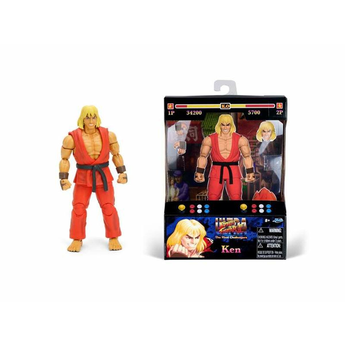 Figur Street Fighter Ken  15 cm von Street Fighter