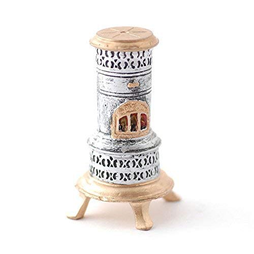 SA-Dolls House DF681 alter Ofen silber/gold 1:12 für Puppenhaus SA-Dolls House DF681 alter Ofen silber/gold 1:12 für Puppenhaus von Streets Ahead Dollshouse