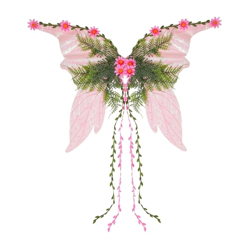 Streysisl Feenflügel für Mädchen | Frauenkostüm, Mädchen-Kostüm für Halloween, Stolz, Garten, Weihnachten, Make-up, Bühnenaufführung, Cosplay, Urlaub Streysisl Feenflügel für Mädchen | Frauenkostüm, Mädchen-Kostüm für Halloween, Stolz, Garten, Weihnachten, Make-up, Bühnenaufführung, Cosplay, Urlaub von Streysisl