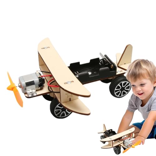 Streysisl Holzflugzeuge für Flugzeuge, Holz-Flugzeugset, Modell-Puzzle aus Holz | elektrisches Spielzeug zum Montieren, Bastelhobby, lustiges und lehrreiches Spielzeug für 6 bis 12 Streysisl Holzflugzeuge für Flugzeuge, Holz-Flugzeugset, Modell-Puzzle aus Holz | elektrisches Spielzeug zum Montieren, Bastelhobby, lustiges und lehrreiches Spielzeug für 6 bis 12 von Streysisl