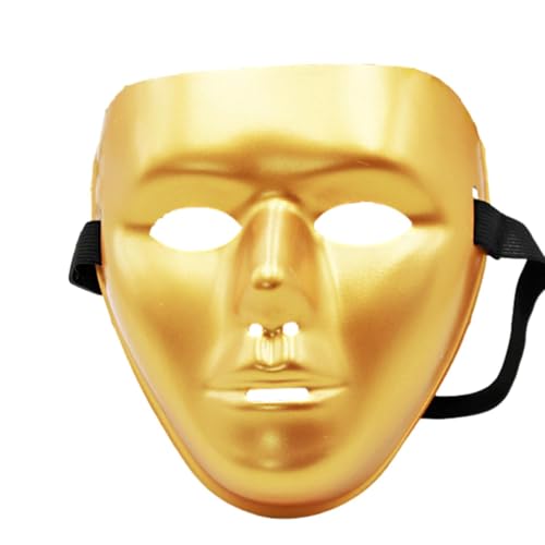 Streysisl Vollgesichtsmaske, modische wiederverwendbare Halloween-Masken für Männer, wiederverwendbare Kopfbedeckung mit elastischem Band für Männer, Erwachsene, Party, Bühnenaufführung, Event Streysisl Vollgesichtsmaske, modische wiederverwendbare Halloween-Masken für Männer, wiederverwendbare Kopfbedeckung mit elastischem Band für Männer, Erwachsene, Party, Bühnenaufführung, Event von Streysisl