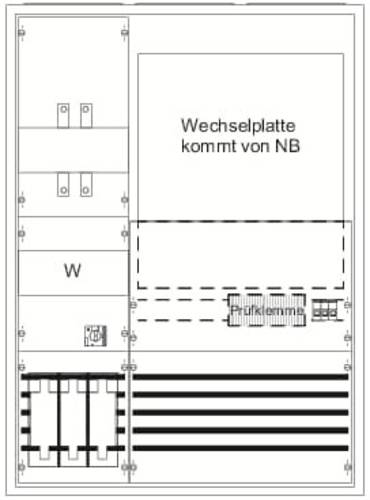 Striebel & John 2CPX032141R9999 KS450 Verteilerschrank Inhalt 1St. von Striebel & John