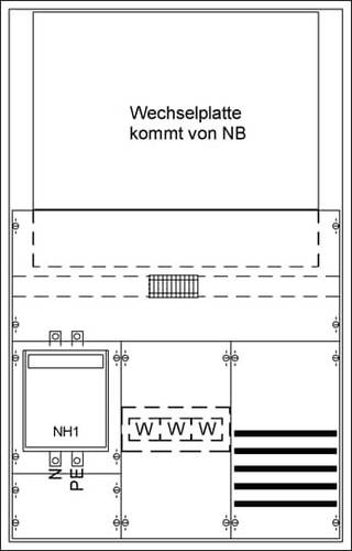 Striebel & John 2CPX032637R9999 KS4218 Verteilerschrank Inhalt 1St. von Striebel & John