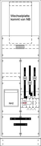 Striebel & John 2CPX032925R9999 KS4240 Verteilerschrank Aufputz Inhalt 1St. von Striebel & John