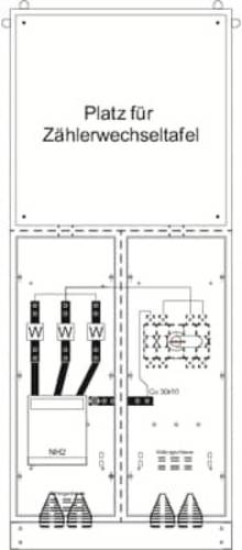 Striebel & John 2CPX032962R9999 KS4267 Verteilerschrank Aufputz Anzahl Reihen = 3 Inhalt 1St. von Striebel & John