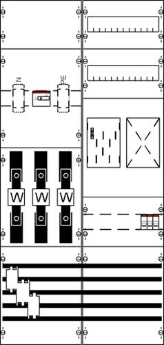 Striebel & John 2CPX034041R9999 KA4618 Mess- und Wandlerfeld Inhalt 1St. von Striebel & John