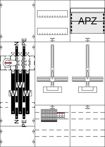 Striebel & John 2CPX035075R9999 KA4256Z Mess- und Wandlerfeld Inhalt 1St. von Striebel & John