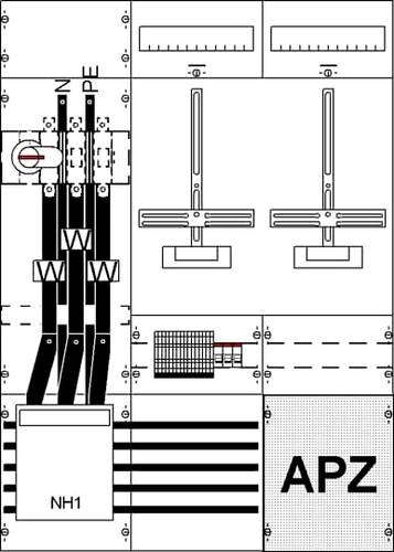 Striebel & John 2CPX035076R9999 KA4257Z Mess- und Wandlerfeld Inhalt 1St. von Striebel & John