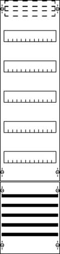 Striebel & John 2CPX054005R9999 FV17S Verteilerfeld Anzahl Teilungen = 12 Inhalt 1St. von Striebel & John