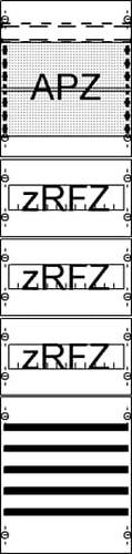 Striebel & John 2CPX054019R9999 FV17SA2R3 Verteilerfeld Anzahl Teilungen = 12 Inhalt 1St. von Striebel & John