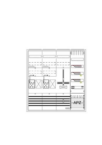 Striebel & John 2CPX054249R9999 BA47KHHY Komplettschrank Unterputz, Aufputz, teilversenkt Inhalt 1St von Striebel & John