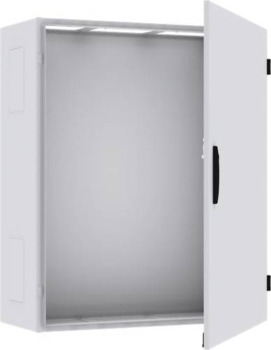 Striebel & John TW308S Wandschrank 800 x 1250 x 350 Kunststoff, Stahlblech Grau, Lichtgrau (RAL 7035 von Striebel & John