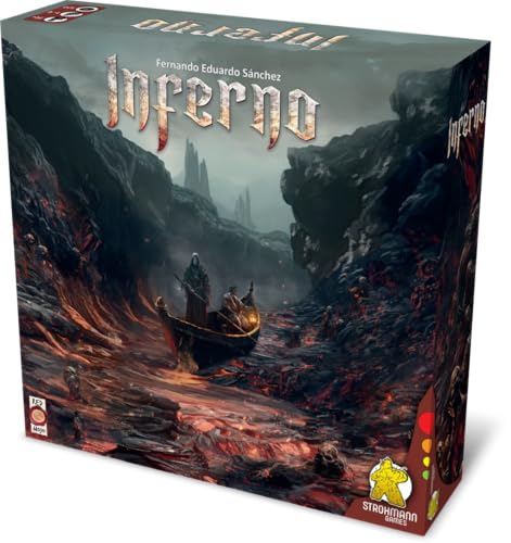 Strohmann Games, Inferno, Expertenspiel, Brettspiel, 1-4 Spieler, ab 14+ Jahren, 120 Minuten, Deutsch von Strohmann Games