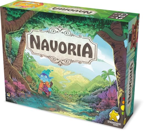 Strohmann Games, Navoria, Grundspiel, Kennerspiel, Brettspiel, 2-4 Spieler, ab 10+ Jahren, 40-80 Minuten, Deutsch von Strohmann Games