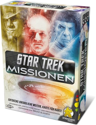 Strohmann Games, Star Trek: Missionen, Familienspiel, Kartenspiel, 2-6 Spieler, Ab 12+ Jahren, 20 Minuten, Deutsch von Strohmann Games