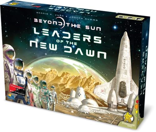 Strohmann Games, Beyond the Sun – Leaders of the New Dawn, Erweiterung, Expertenspiel, Strategiespiel, 1-4 Spieler, Ab 12+ Jahren, 45-90 Minuten, Deutsch von Strohmann Games