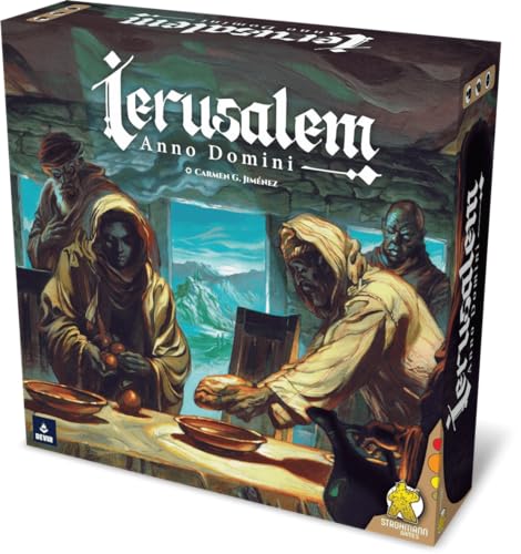 Strohmann Games, Ierusalem: Anno Domini, Kennerspiel, Strategiespiel, 1-4 Spieler, Ab 12+ Jahren, 90 Minuten, Deutsch von Strohmann Games