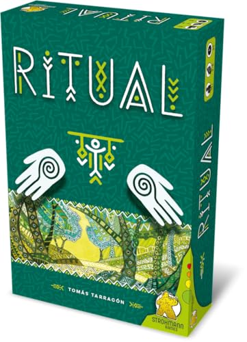 Strohmann Games, Ritual, Familienspiel, Kartenspiel, 2-6 Spieler, Ab 10+ Jahren, 30 Minuten, Deutsch, grün von Strohmann Games