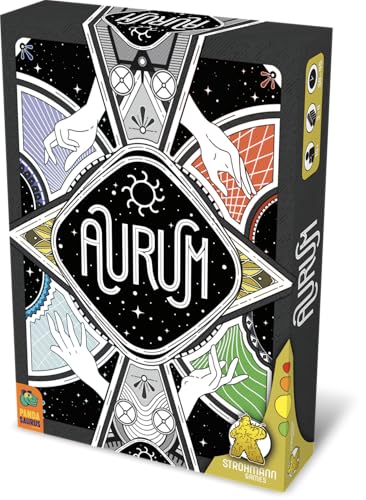 Strohmann Games, Aurum, Familienspiel, Stichspiel, 3-4 Spieler, ab 10+ Jahren, 30-45 Minuten, Deutsch von Strohmann Games