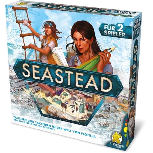 Strohmann Games | Seastead | Kennerspiel | Brettspiel | 1-2 Spieler | Ab 12+ Jahren | 30+ Minuten | Deutsch Strohmann Games | Seastead | Kennerspiel | Brettspiel | 1-2 Spieler | Ab 12+ Jahren | 30+ Minuten | Deutsch von Strohmann Games