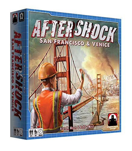 Stronghold Games STG02015 Nachbeben Venedig Aftershock: San Francisco & Venice, Nicht zutreffend, Einheitsgröße von Indie Boards and Cards