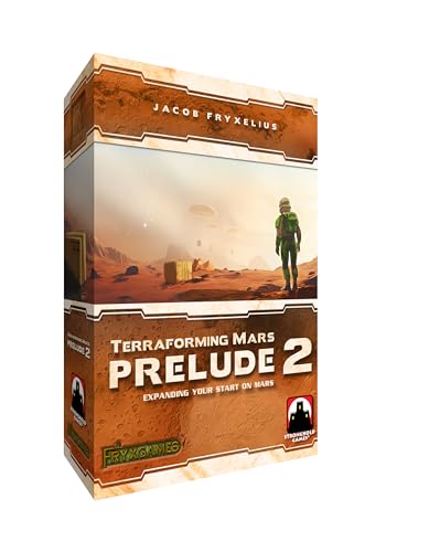 Stronghold Games Terraforming Mars: Prelude 2, Brettspiel-Erweiterung, ab 14 Jahren, für 1–5 Spieler, 90–120 Minuten Spieldauer, Braun und Beige Stronghold Games Terraforming Mars: Prelude 2, Brettspiel-Erweiterung, ab 14 Jahren, für 1–5 Spieler, 90–120 Minuten Spieldauer, Braun und Beige von Stronghold Games