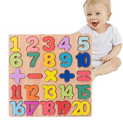Holzpuzzles für Kleinkinder,Lernpuzzle-Spielbrett aus Holz - Alphabet-/Zahlen-/Form-Peg-Puzzles Vorschul-Klassenzimmer-Must-Haves für Kinder Kleinkinder von Stronrive