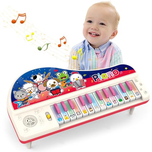 Kinderklavier,Tastatur Musikinstrument Spielzeug Klavier | Elektronisches -Keyboard und musikalisches Lernspielzeug für Mädchen, und Kinder ab 3 Jahren von Stronrive