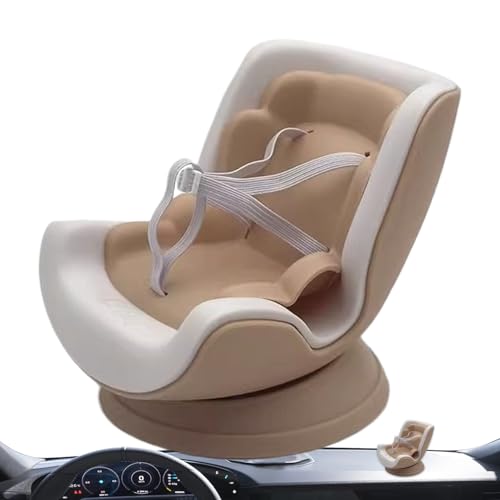 Miniatur Puppen Kindersitz - Plüschpuppe Sicherheitssitz | Dekorativer Plüsch Autositz Für Auto Lüftung Und Schreibtischdekoration Miniatur Puppen Kindersitz - Plüschpuppe Sicherheitssitz | Dekorativer Plüsch Autositz Für Auto Lüftung Und Schreibtischdekoration von Stronrive