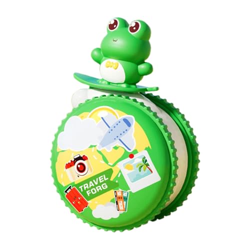 Rückziehspielzeug für Kinder,Rückziehspielzeug | Frosch-Lauftrainingsspielzeug,Fine Skill Toys Traktions-Walking-Pull-Spielzeug, pädagogisches Froschspielzeug für über 3 Jahre alte von Stronrive