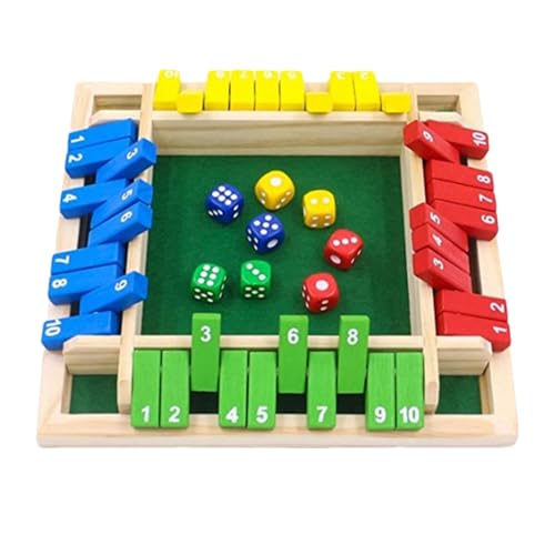 Schließen Sie die Box - Mathe-Spiele aus | Mathe-Brettspiele, Barspiele, Strategiespiel für Kinder und Erwachsene, Familie, Klassenzimmer, Zuhause, Party oder Kneipe, 2–4 Spieler von Stronrive