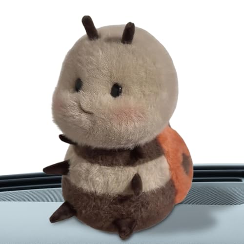Stofftiere | Sitzender Marienkäfer Weiches Kuscheltier,Niedliches Spielzeug Mit Sanftem Gesichtsausdruck Kuscheltier Für Kinder Wohnaccessoire Stofftiere | Sitzender Marienkäfer Weiches Kuscheltier,Niedliches Spielzeug Mit Sanftem Gesichtsausdruck Kuscheltier Für Kinder Wohnaccessoire von Stronrive
