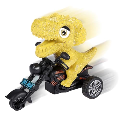 Stronrive Dinosaurier-Spielzeugauto, Dinosaurier-Motorrad für Kinder | Trägheitstier-Motorrad-Autospielzeug - Reibungsbetriebenes Dinosaurier-Autospielzeug, Spielzeugauto für Kinder, ohne Batterien von Stronrive