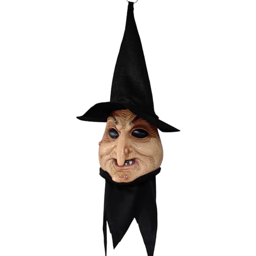Stronrive Hexendekoration | Kostümzubehör Blinkende Hexendekor,Halloween Deko Mit Licht Und Geräusch Für Drinnen Draußen Geisterhaus Partys Stronrive Hexendekoration | Kostümzubehör Blinkende Hexendekor,Halloween Deko Mit Licht Und Geräusch Für Drinnen Draußen Geisterhaus Partys von Stronrive