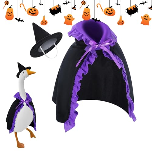 Stronrive Porch Duck Outfits - Gänse Kleidung | Dekofigur Mit Hut Umhang Hexen Kostüm Für Vorgarten Rasen Garten Terrasse In 58cm Stronrive Porch Duck Outfits - Gänse Kleidung | Dekofigur Mit Hut Umhang Hexen Kostüm Für Vorgarten Rasen Garten Terrasse In 58cm von Stronrive