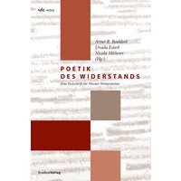 Poetik des Widerstands von Studien Verlag