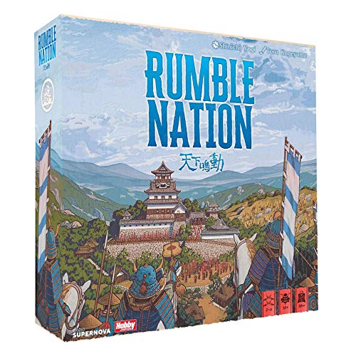 Studio Supernova - Rumble Nation - Würfelspiel und Eroberungen im Feudale Japan, 2-4 Spieler, 12+, italienische Ausgabe von Studio Supernova