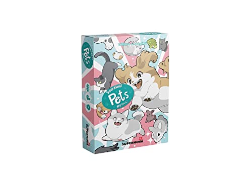 Studio Supernova Super Kawaii Pets Kartenspiel, Partyspiel, italienische Ausgabe von Studio Supernova