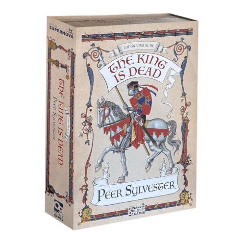 Studio Supernova - The King is Dead - Strategisches Spiel politischer Intrigen, 2-4 Spieler, 14+, italienische Ausgabe Studio Supernova - The King is Dead - Strategisches Spiel politischer Intrigen, 2-4 Spieler, 14+, italienische Ausgabe von Studio Supernova