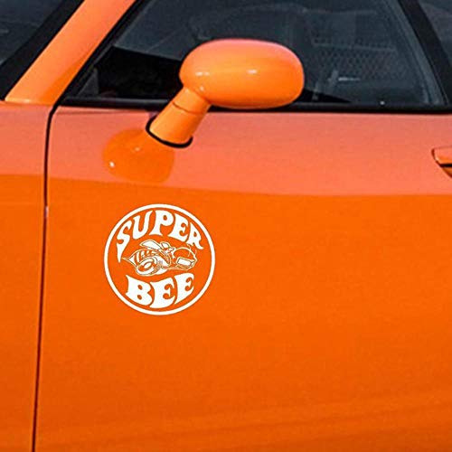 Lustiges Design "Super Bee" Fenster-Aufkleber, Vinyl, JDM-Aufkleber, 15,2 cm x 15,2 cm von Handmade By Stukk