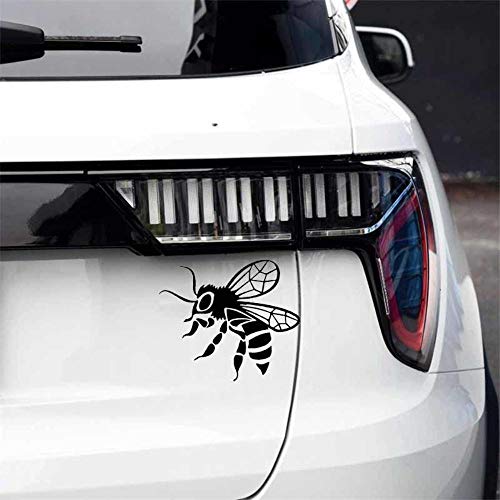 Stukk Stickers Stinger Bee Wasp Hornet Fun Window Bumper Vinyl Decal JDM Sticker 12.7cm x 11CM, Black von Handmade By Stukk