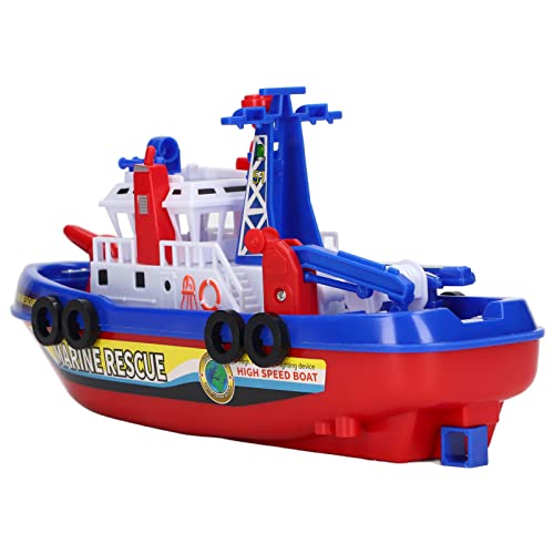 Feuerboot Spielzeug Auto Wasser Sprühen Bildungsmusik Leichte Elektro -Kinder Badeboot Spielzeug für Mädchen von Stylebest