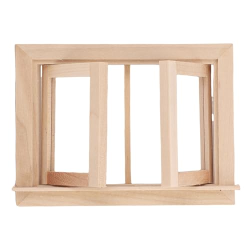 Stylebest 2pcs Miniaturpuppenhaus Fenster 1:12 Holz 2 Scheibenscheibe nach Außen Push Mini Möbel Handwerksmodelldekoration Stylebest 2pcs Miniaturpuppenhaus Fenster 1:12 Holz 2 Scheibenscheibe nach Außen Push Mini Möbel Handwerksmodelldekoration von Stylebest