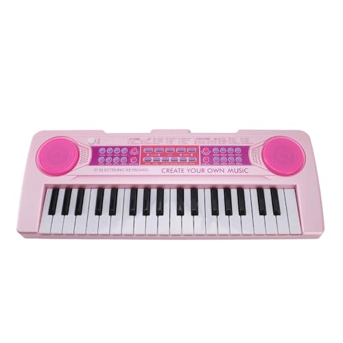 Stylebest Elektronisches Klavier mit 37 Tasten, Multifunktionales Pädagogisches Puzzle, Tragbares Kinder-Keyboard-Klavier für Kinder, Jungen, Mädchen, Anfänger von Stylebest